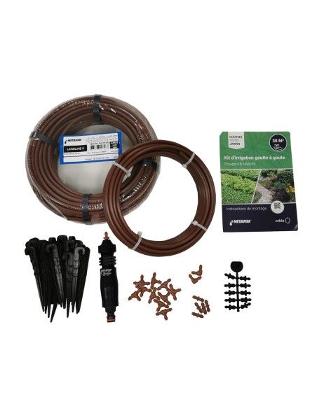 KIT GOUTTE A GOUTTE NETAFIM - JARDIN 30M2