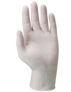 Boîte de 100 gants jetables en latex