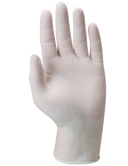 Boîte de 100 gants jetables en latex Boîte de 100 gants jetables en latex