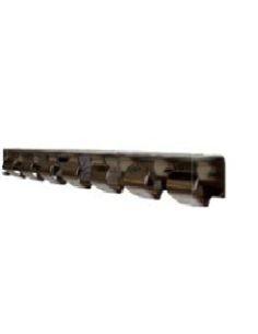 PROFILE INOX DE 1M pour suspension de lanières