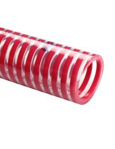 TUYAU PVC CRISTAL SPIRE PLASTIQUE ROUGE