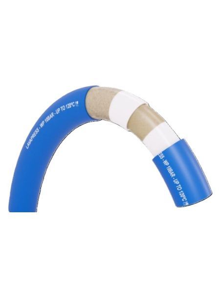 Tuyau de nettoyage alimentaire LAVAPRESS EPDM 20BAR +120°C