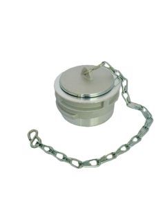 Bouchon Guillemin en aluminium, avec verrou et chaînette