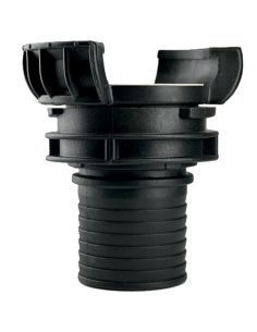 Raccord Guillemin en polypropylène à douille annelée, avec verrou