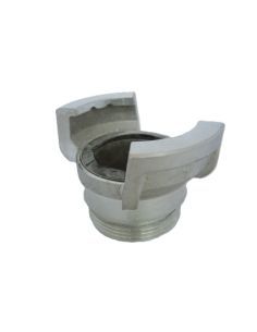 Raccord D.S.P en aluminium sur mâle BSP, sans verrou