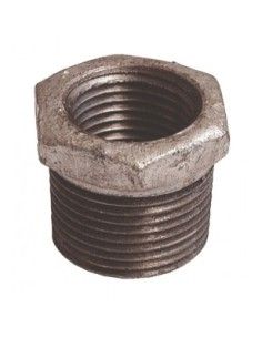Raccord réduction mâle/femelle en fonte malléable galvanisée