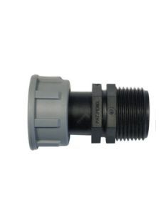 Raccord polypropylène union mâle/femelle 1" à écrou mobile