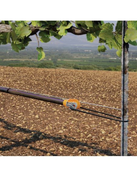 Vanne de purge manuelle fin de lignes de goutte-à-goutte paroi épaisse.