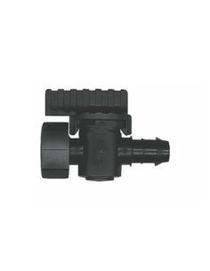 Vanne polypropylène femelle 3/4" sur canule