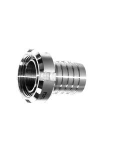 Raccord femelle inox Mâcon, avec écrou, à ligaturer