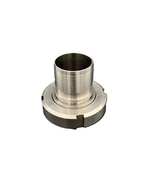 Raccord femelle Inox suivant DIN 11851, à collerette, avec écrou