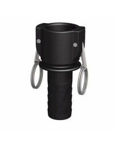 Coupleur à came en polypropylène sur canule - CamLock Type. C