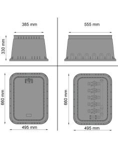 Regard rectangulaire Jumbo 56 x 39 cm 2