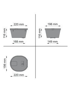 Bouche d'arrosage munie d'une vanne 3/4" 2