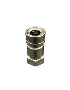 Coupleur rapide avec clapet sur femelle, compatible Legris
