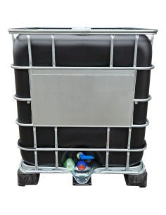 Container IBC de 1000L noir anti U.V