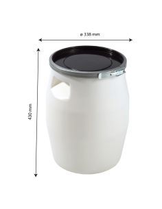 Fût plastique à ouverture totale 2
