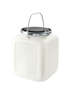 Bonbonne carré à grande ouverture