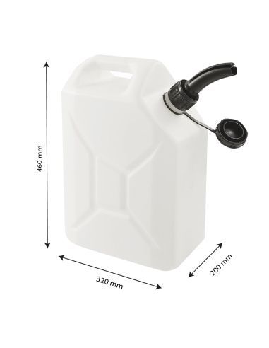 Jerrican 20L avec bec verseur intégré