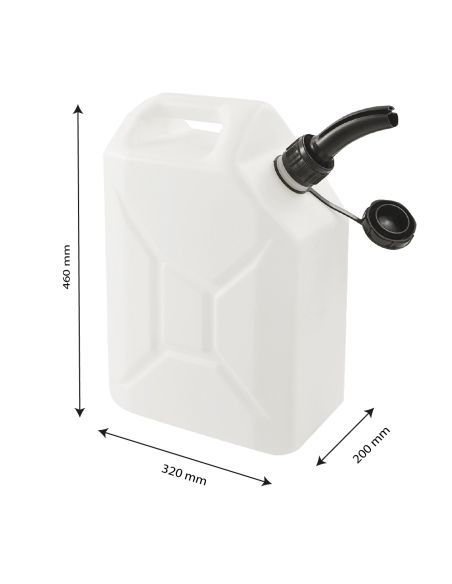 Jerrican 20L avec bec verseur intégré