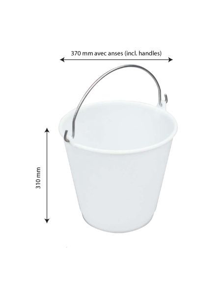 Seau gradué rond 14L