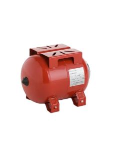 Ballon de surpression 20L horizontal acier à vessie