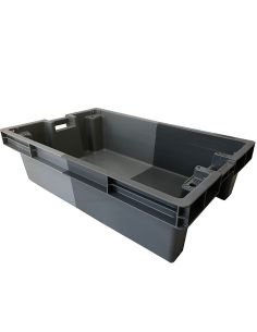 Bac Plein Bicolore Gris foncé/clair Emboîtable - 32L