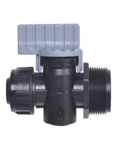 (PAR 50) VANNETTE TWISTLOCK 16MM X 3/4"M Pour Gaine jetable