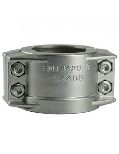 Collier Demi-Coquilles en acier inoxydable