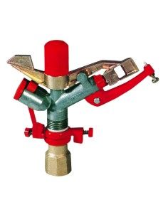 Cracheur Métal Secteur Réglable buse de 6mm sur femelle 1" - Portée maxi 18m