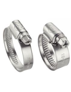 Collier de serrage en acier galvanisé Larg. 9mm