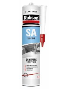 CARTOUCHE SILICONE 300ml RUBSON SANITAIRE FONGICIDE
