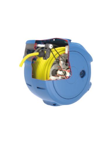 Dévidoir WATER-REEL-PRO avec pistolet et 20m tuyau dia.12mm