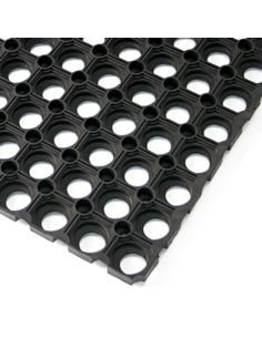 Caillebotis en Caoutchouc Noir