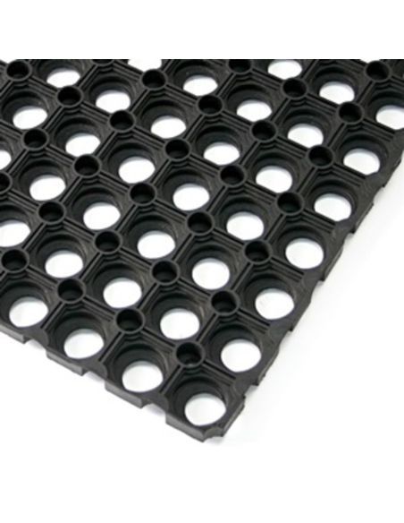 Caillebotis en Caoutchouc Noir