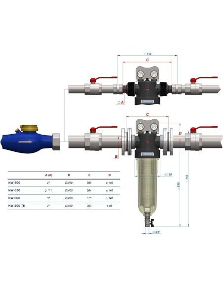 Filtre Cintropur NW 500 2"