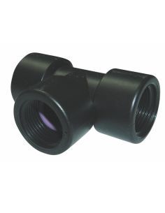 Té égal taraudé en polypropylène