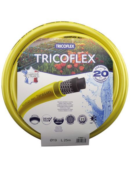 Tuyau d'arrosage anti-torsion TRICOFLEX
