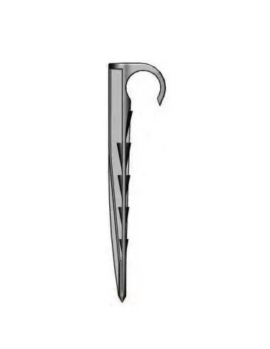 Crampons de sol plastique pour tube Dia. 16-20mm