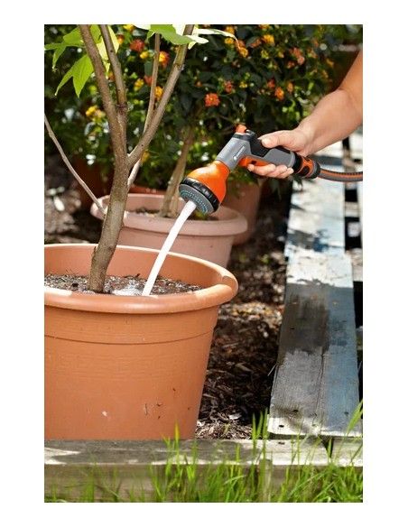 Pistolet arrosoir multi-jets pomme ronde