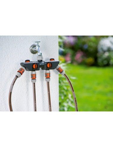 Sélecteur 4 circuits pour robinet 3/4" et 1"