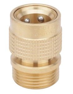 Raccord laiton 3/4" avec coupleur