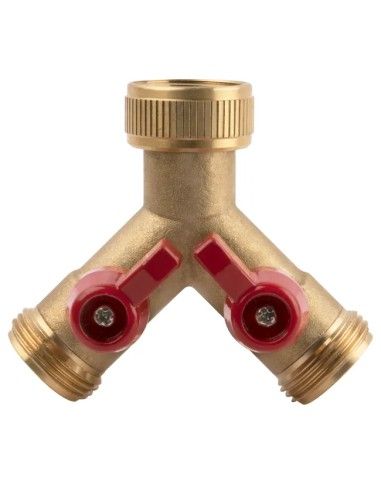 Nez de robinet avec sélecteur de circuit sur mâle 3/4"